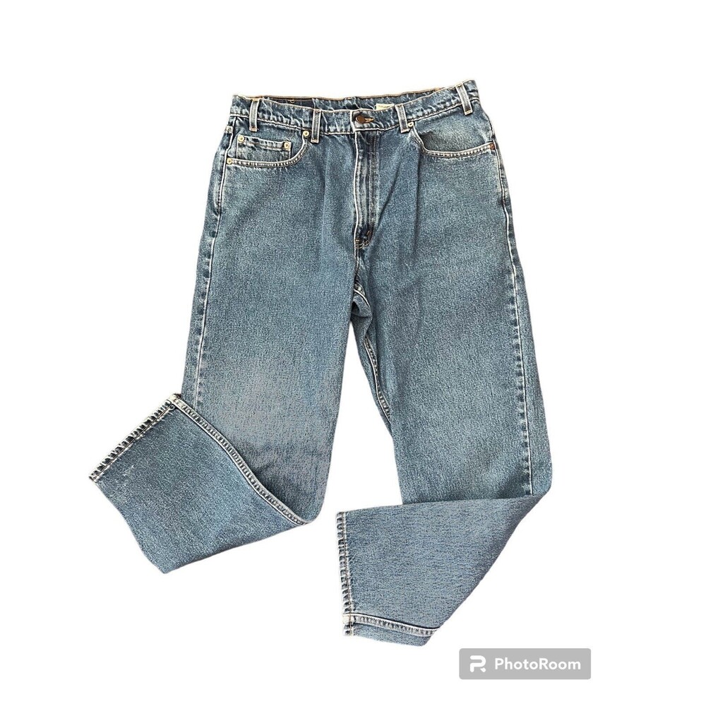 Levis 550 Men's Relaxed Straight Leg Zipper Fly Jeans 36x32